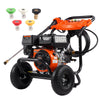 VEVOR Gas Pressure Washer 3500 PSI 2.6 GPM with 5 Nozzle Set for Driveways, Patios, and Fences